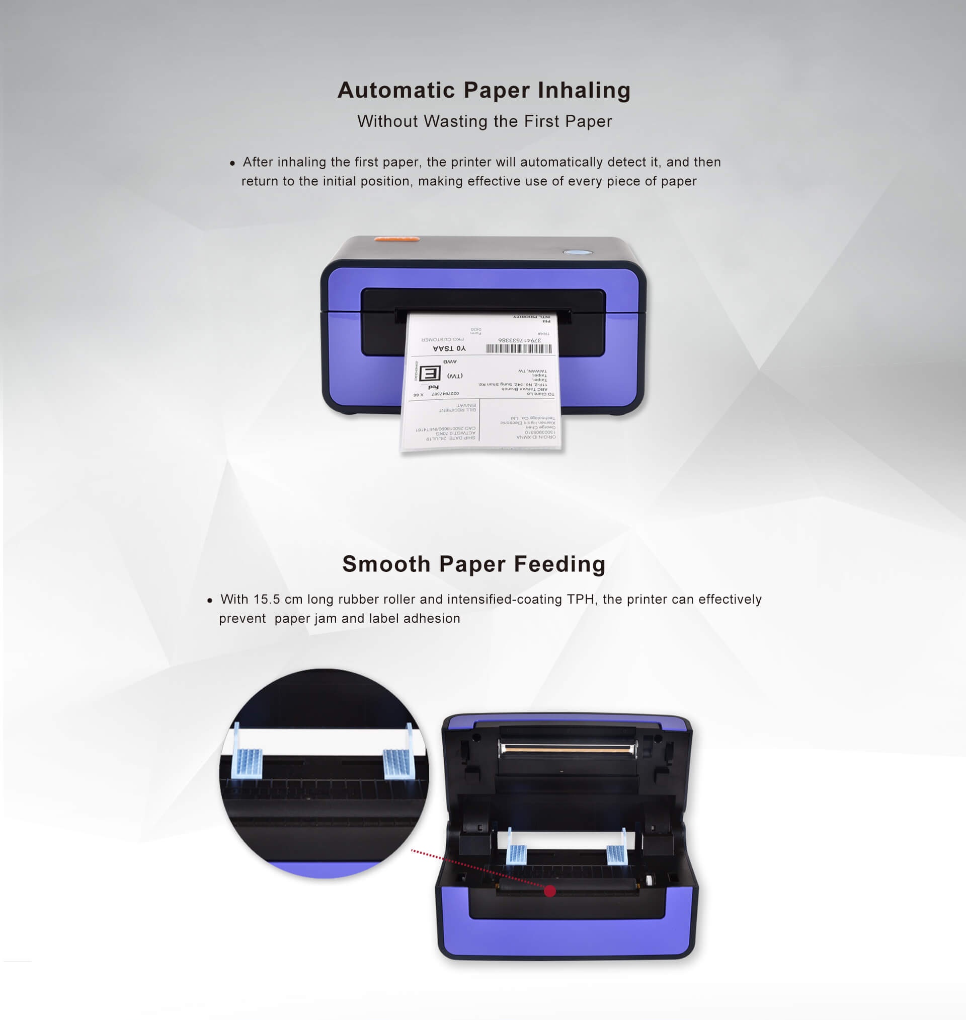 Easy to use shipping label printer SL42